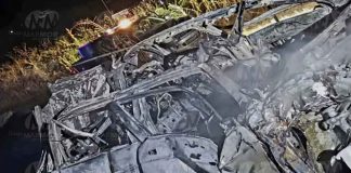 Adolescente pierde la vida calcinada durante fatal volcadura vehicular