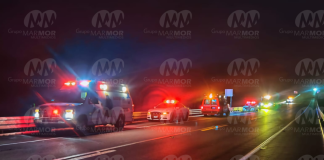 Cuatro heridos deja salida del camino y volcadura, en la autopista Pátzcuaro – Cuitzeo