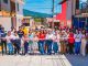 Yohana Mendoza inaugura pavimentación como parte del programa Ario Construye