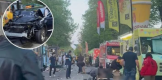 #Video | Conductor arrolla a una multitud durante festival; hay un saldo de 9 muertos y varios heridos