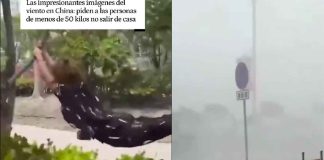 #Viral #VIDEO | China emite alerta naranja por vientos extremos; suspenden clases, vuelos y actividades en varias ciudades del norte