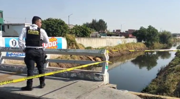 #Video | Hallan a masculino muerto dentro del Río Grande de #Morelia