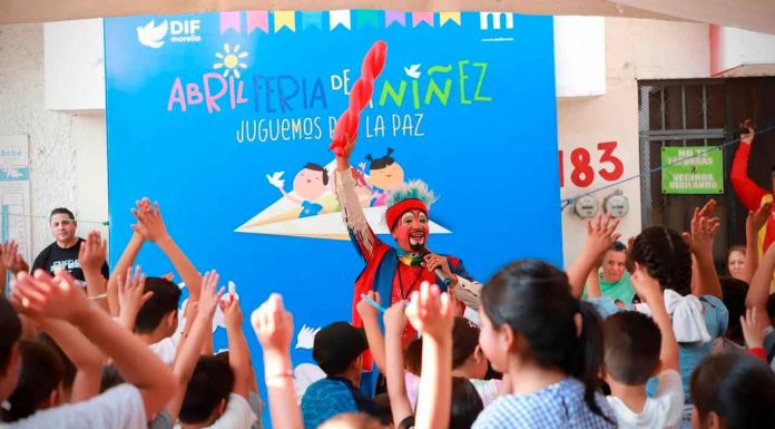 Miles de niñas y niños disfrutan de los festejos que el DIF Morelia les ha preparado