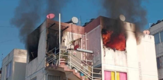 #Video | Arde departamento en Jardín de la Montaña, al poniente de Morelia