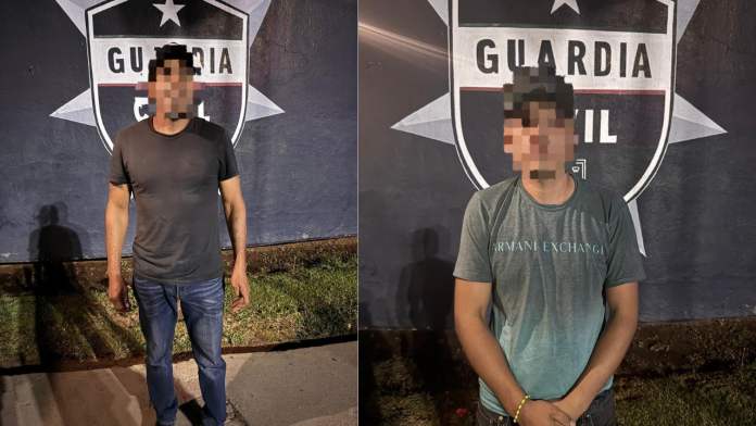 Detenidos en Apatzingán