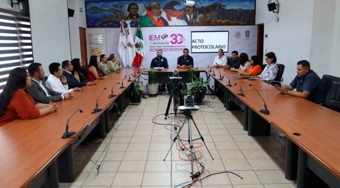 PRD Michoacán formaliza elección interna de sus órganos directivos ante el IEM