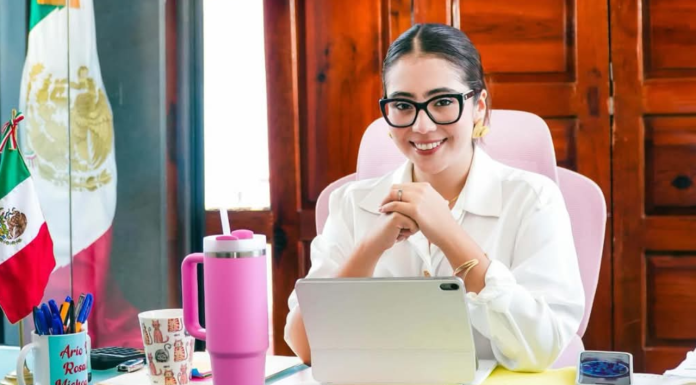 Yohana Mendoza, Presidenta de Ario lleva ¡Agua para todos! en coordinación con el Ooapas