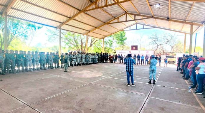 #Imágenes | SSP y Defensa acercan servicios de salud a pobladores de Apatzingán