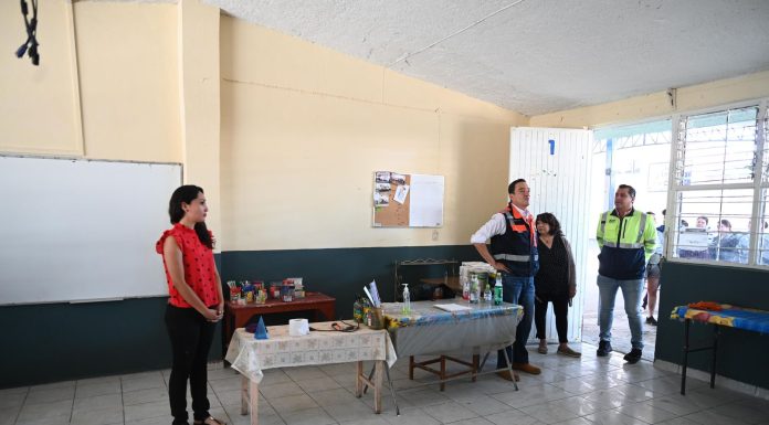 Carlos Soto supervisó mejoras en la primaria “Miguel Hidalgo