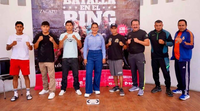 Todo listo para una tarde de box inolvidable en Zacapu