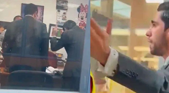 #Video | Abogados son captados agrediendo física y verbalmente a juez que no falló a su favor #México