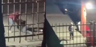 #VIDEO | #EnMéxico: Hombre le da una golpiza a una mujer y nadie hace nada