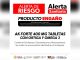 Alerta SSM sobre comercialización del producto AK FORTE