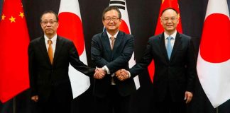 #Video | China, Japón y Corea del Sur acuerdan respuesta conjunta ante aranceles de EE. UU
