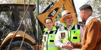 #Imágenes | Este año se rehabilitarán 415 km carreteros en obra convenida y estatal: Bedolla