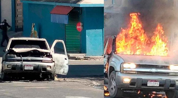 #Video #Actualización | Hallan 2 cadáveres calcinados en camioneta quemada en Téjaro, Tarímbaro
