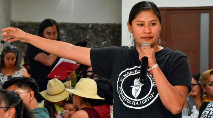 Desde Paracho, Celeste Ascencio fortalece la transformación con el pueblo