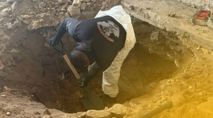 Colectivo localiza restos humanos en una finca en Guadalajara; había ropa, calzado y hasta un altar