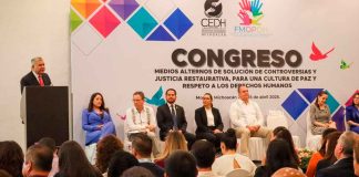 La construcción de la paz comienza desde lo individual y el respeto entre las personas, remarca Magaña de la Mora