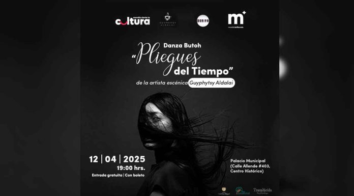 Todo listo para función de danza butoh este sábado en Palacio Municipal