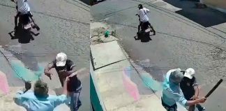 #Video | #EnMéxico: Abuelito frustra asalto a machetazos en su papelería