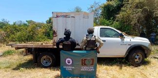 SSP y Defensa desactivan 68 explosivos e inhiben cinco drones en Apatzingán