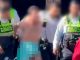 #VIDEO | Así se dio la detención del hombre que caminaba desnudo en el Centro de Morelia