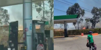 #VIDEOS | Siguen los incendios de pastizales en Morelia, ahora en Jesús del Monte