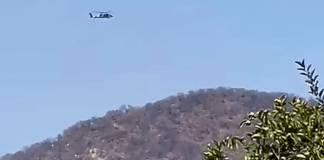 #VIDEO | Con apoyo aéreo autoridades repelen agresión armada, en Tierra Caliente