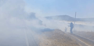 #VIDEOS | Arde combi de freseros y ocurre quema de pastizal en Lagunillas; auto vuelca en Tzintzuntzan y se accidenta coche en Morelia