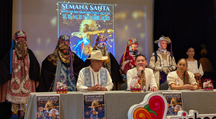 Invita San Juan Nuevo Parangaricutiro a vivir su Semana Santa 2025