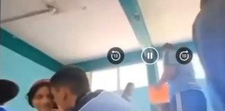 #VIDEO | #EnMéxico: Alumno es captado golpeando a su novia en pleno salón de clases