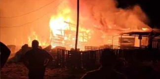 #VIDEO | Arden varias casas en la colonia irregular El Polvorín, Morelia