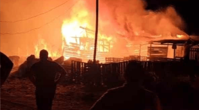 #VIDEO | Arden varias casas en la colonia irregular El Polvorín, Morelia