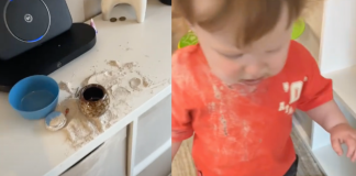 #VIDEO #VIRAL | “Es traumatizante”, mujer descubre que su bebé se comió las cenizas de su abuelo