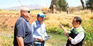 Supervisó Carlos Soto limpieza del Dren A