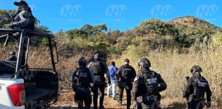 #Video | Reportan balaceras y “dronazos” entre delincuentes en zona cerril de Tierra Caliente