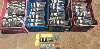 SSP y Defensa desactivan 168 explosivos para ser arrojados desde dron en Tierra Caliente