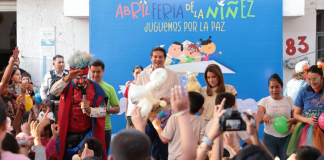 En la Vasco de Quiroga y Ventura Puente, disfrutan de la Feria de la Niñez