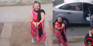 #VIDEO | Abuelita desata tiroteo, mata a uno y hiere a dos más, por disputa de una propiedad #México