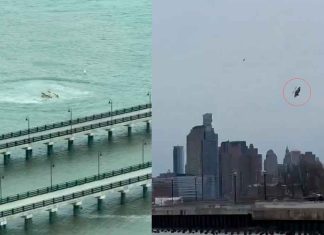 #VIDEOS #ÚltimaHora | Seis muertos tras desplome de helicóptero en el Río Hudson; así fue el momento