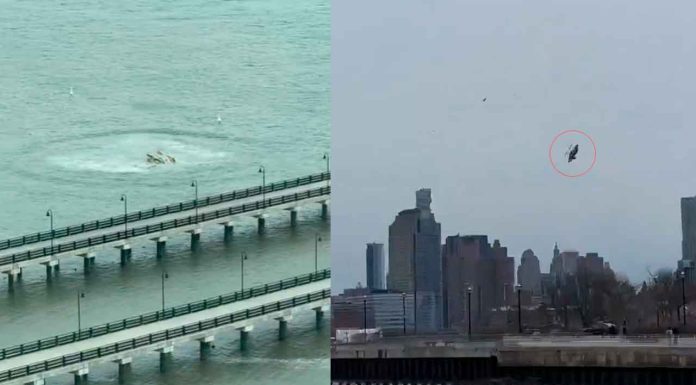 #VIDEOS #ÚltimaHora | Seis muertos tras desplome de helicóptero en el Río Hudson; así fue el momento