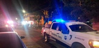 Hombre es ultimado a tiros en la colonia Francisco J. Múgica, en Uruapan
