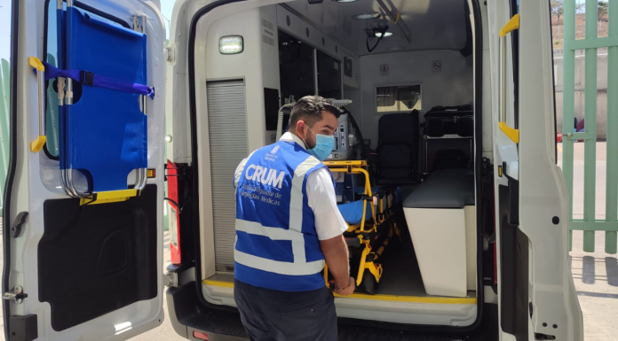 SSM traslada a CDMX a 2 menores con quemaduras