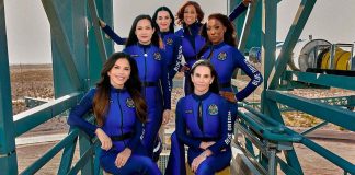 #Video | Katy Perry hace historia y se convierte en la primer cantante en viajar al espacio; una expedición completamente femenina