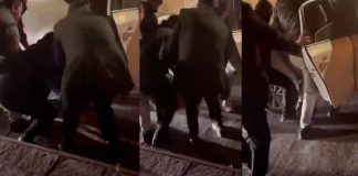 #Video | Graban presunto ‘levantón’ de un hombre a dos cuadras de la Catedral de Morelia