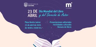 Invita SeCultura Morelia a conmemorar el Día Mundial del Libro con diversas actividades