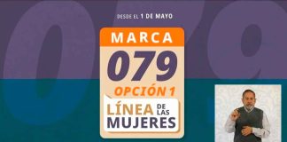 En mayo entrará en función la Línea de las Mujeres a nivel federal