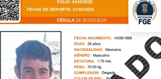 Localizan a Francisco Javier F., reportado como desaparecido en Morelia