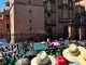 Unidad de Sindicatos y Organizaciones Sociales del Estado de Michoacán realizan mega marcha en el centro de Morelia